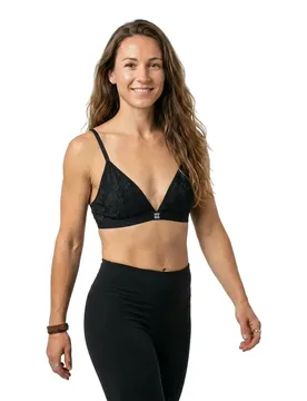 Hugo Reggiseno Bloom Lace Triangle 10279381 Black XS