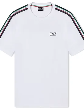 Ea7 Emporio Armani T-shirt à Manches Courtes 7m001861_af12503 White XL - Giorgio Armani - FashionsVida