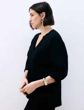 Jersey de poliéster liso de mujer - Couchel - FashionsVida