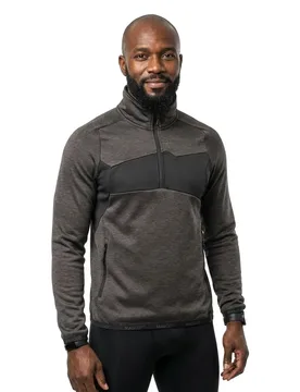 Sweat à Demi-zip Accelerate 18053 Dark Anthracite / Black L - MASCOT - FashionsVida