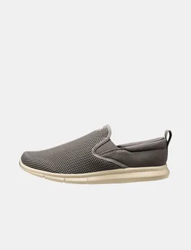 Men's Ahiga Cushioned Quick-Dry Slipon Grey 10 - Concrete Cream Grey - Male - Helly Hansen - FashionsVida