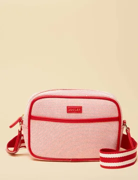 Cotton Rich Cross Body Bag Red female - Joules - FashionsVida