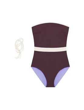 Bañador Bandeausuit marrón L