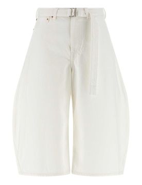 Sacai Bermuda Gamba Curva