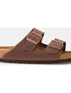 Sandalia de hombre cuero natrual engrasado - Birkenstock - FashionsVida