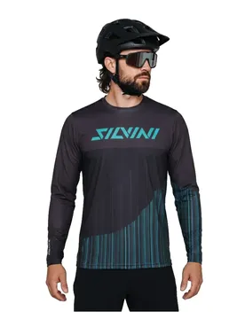 Maglia Da Enduro A Maniche Lunghe Md180 Ello Black / Olive
