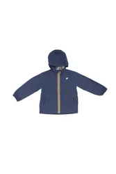 Kway bambino giubbotto k41335w b67## p. jack stretch nylon jersey blue