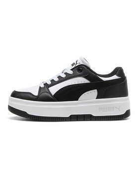 Sneakers bianche e nere platform Rebound Low 37½