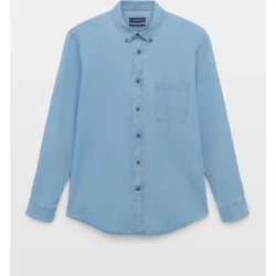 Camisa de hombre classic fit denim