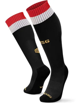 Medias fútbol equipación oficial del Real Sporting de Gijón Adulto RSG Socks U - Siroko - FashionsVida