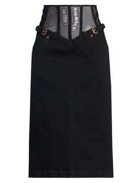 Falda vaquera Mujer Negro 24,25,28 Mujer