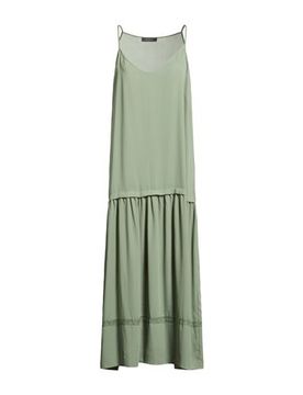 Vestido largo Mujer Verde salvia 42,44 Mujer