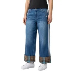 Jean Vintage Wide Leg Indigo Denim / Multicolor 26