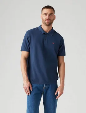 Levi's Cotton Polo Shirt Navy male - Levi's - FashionsVida