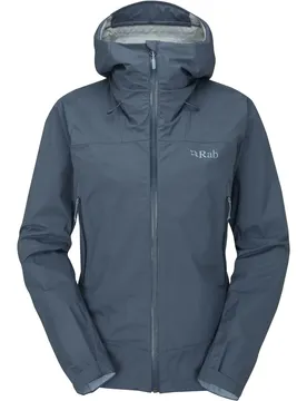 Downpour Plus 2.0 Damen Regenjacke, blau XL