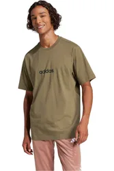 Essentials linear camiseta manga corta hombre Verde (XL)