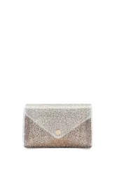 Women's 'Positano Vinyl Clutch' Bag in Brown - Brown - Size: One Size