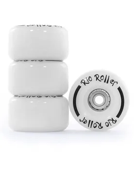 Roller Roue Light Up 4 Units White Frost S unisex - Rio - FashionsVida