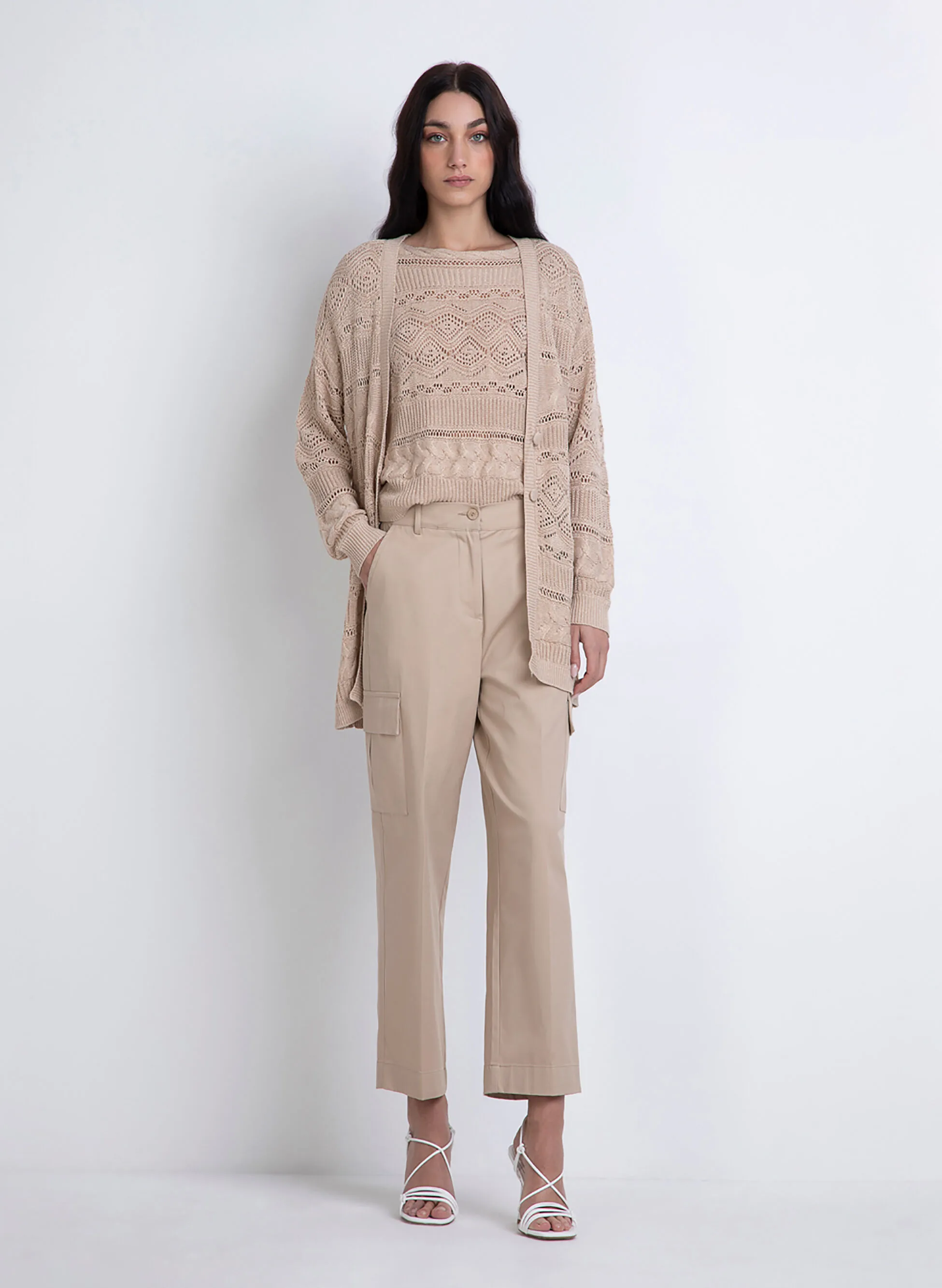 MARKUP CARDIGAN IN COTONE TRAFORATO - MARKUP - FashionsVida