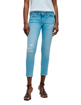 Jean Wonder Destroyedcrop Skinny Fit Light Wash 28