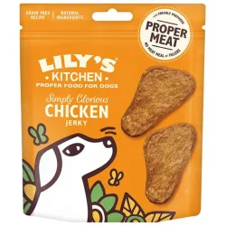 Snack para perros adultos filetes de pollo Jerky grain free 70 g