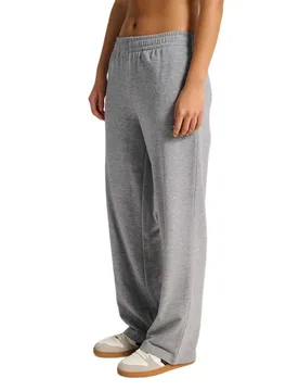 Pantalon De Survêtement Pulse Wide Grey Melange XL - Hummel - FashionsVida
