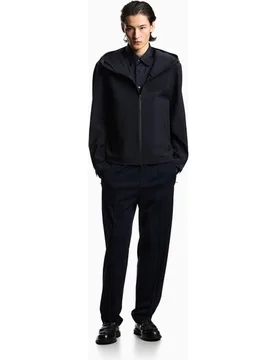 Pantalón chino de hombre regular fit con cintura elástica - Emporio Armani - FashionsVida
