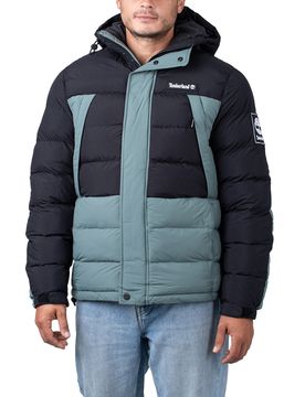 Outdoor Archive Puffer Jaket Black / Balsam Green S Herren