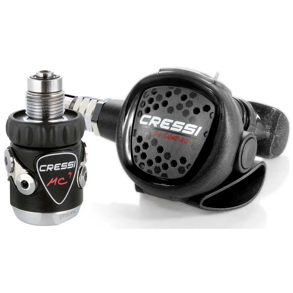 Set Di Regolatori Subacquei Xs Compact Mc9 Grey Din - Cressi - FashionsVida