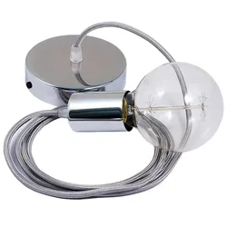 Cables Suspension Luminaire Rm02 50 Cm Silver / Chrome Plated One Size