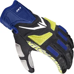 Guanti Moto RAVIN MAN Blu Giallo H-Vision taglia M