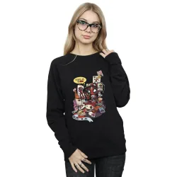 Deadpool Merchandise Royalties Sweatshirt - Black - Size: M