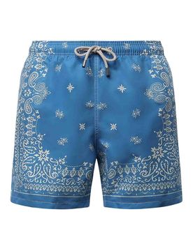 Costume da bagno con stampa Paisley