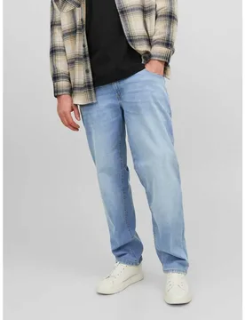 Jeans Mike Original Sq 330 Plus Size Blue Denim 50 - Jack & jones - FashionsVida