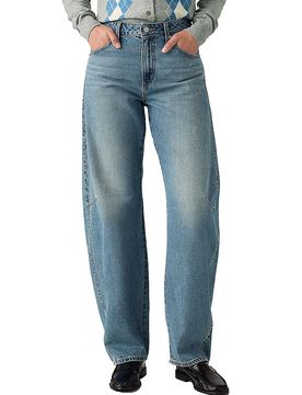 Jeans Balloon Fit BAGGY DAD BARREL EASY DAYS BAR azul 29/L32