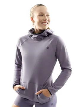 Sweat à Capuche Synergy Purple S - Siroko - FashionsVida