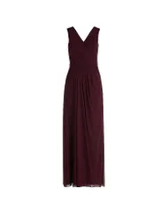 Robe de soirée rouge foncé 46