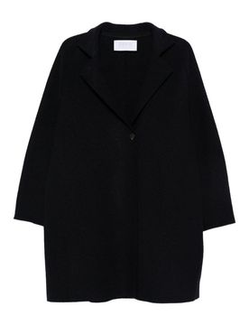 Cappotto monopetto in lana