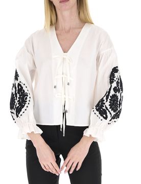 Dixie Blusa scollo a V PANNA UNICA