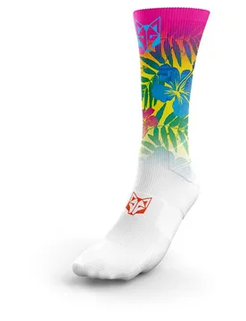 Msshi Socks Floral Pink UK 6.5-9 Men,Women - OTSO - FashionsVida