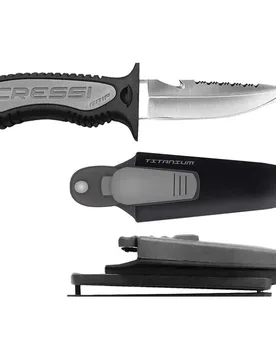 Cressi Spa Coltello Grip Blunt Tip - Cressi Spa - FashionsVida
