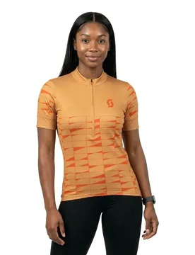 Maglia A Maniche Corte Endurance 20 Rose Beige / Braze Orange