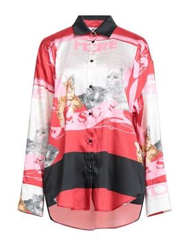 MSGM Hemd Damen Rot 34,36 Damen