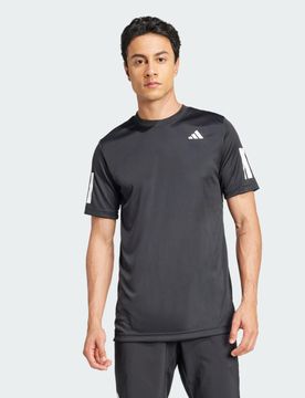 Maglietta Club Tennis Climacool 3-Stripes M Black