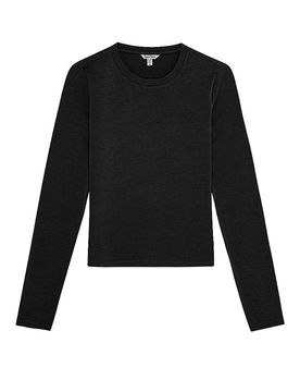 Loungewear Langarmshirt EVERYDAY schwarz M damen