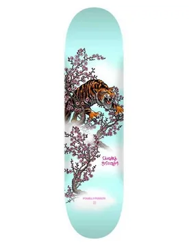 Planche De Skateboard Pro 7-ply Yosozumi Tiger 8.5 X 32.08 Lt Blue One Size unisex - Powell Peralta - FashionsVida