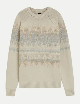 Orange Pullover Karombo Beige XL - BOSS - FashionsVida