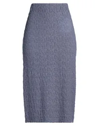 Midi-Rock Damen Taubenblau S Damen