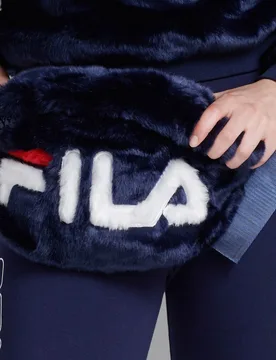 Aussie Oversized Fur Waist Bag - FILA - FashionsVida