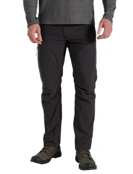 Mens Nosilife Trousers (Black Pepper) - Size 44 Regular - Craghoppers - FashionsVida